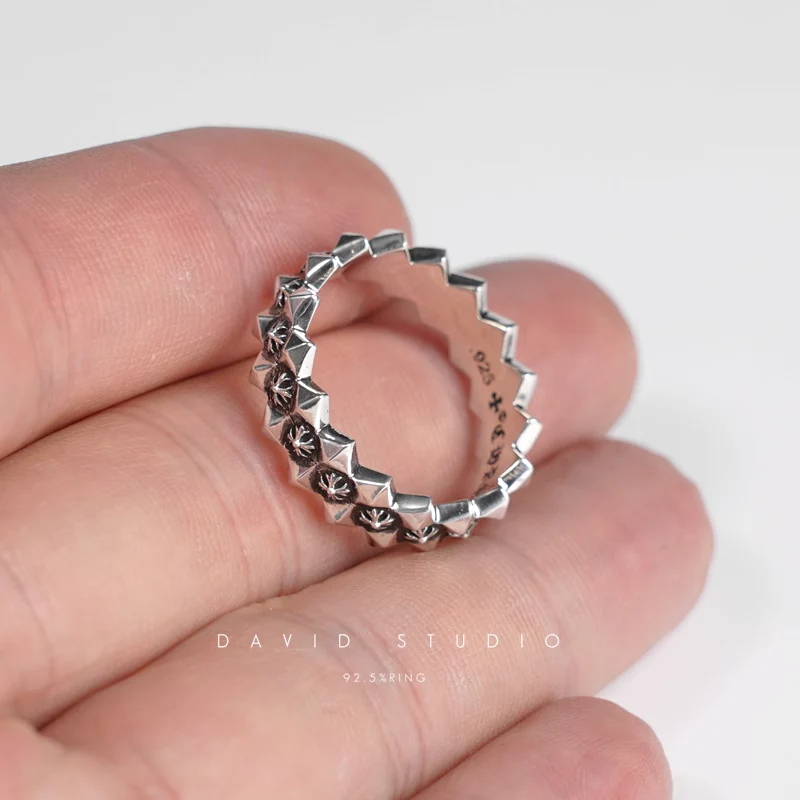 CHROME HEARTS CH PLUS RAGGED EDGE RING