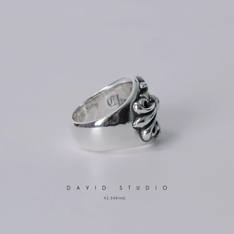 CHROME HEARTS KEEPER RING