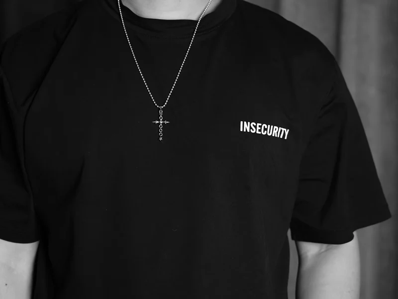 ROLY CROSS PENDANT – BALL CHAIN