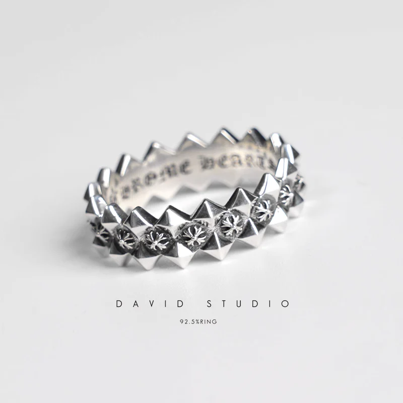 CHROME HEARTS CH PLUS RAGGED EDGE RING