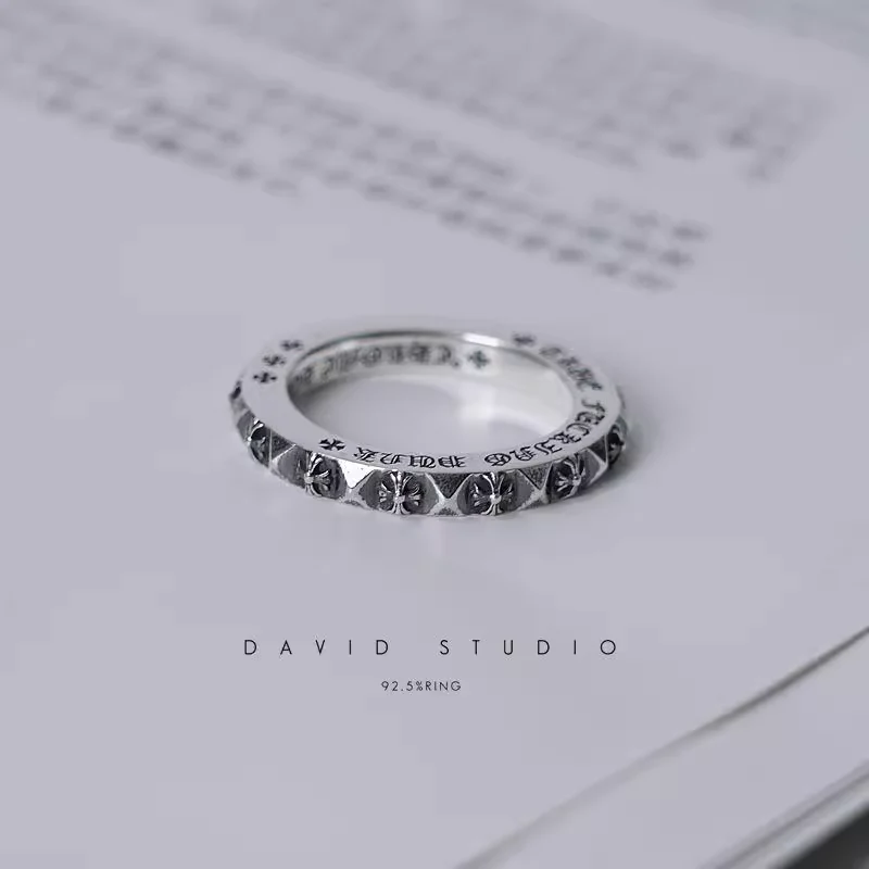 CHROME HEARTS TRUE FUCKING PUNK RING
