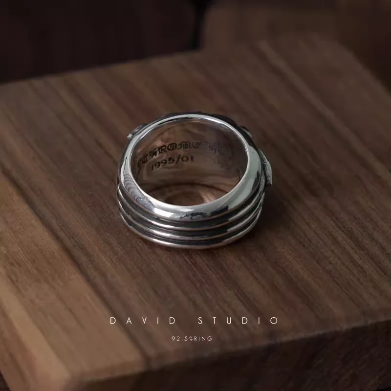 CHROME HEARTS DAGGER HEART RING