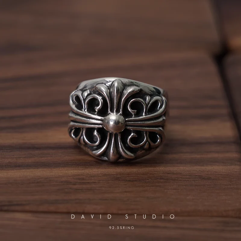 CHROME HEARTS KEEPER RING