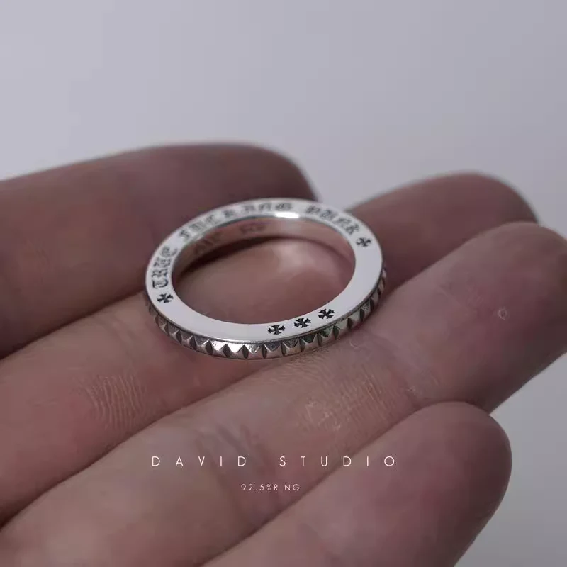 CHROME HEARTS TRUE FUCKING PUNK JUBI RING