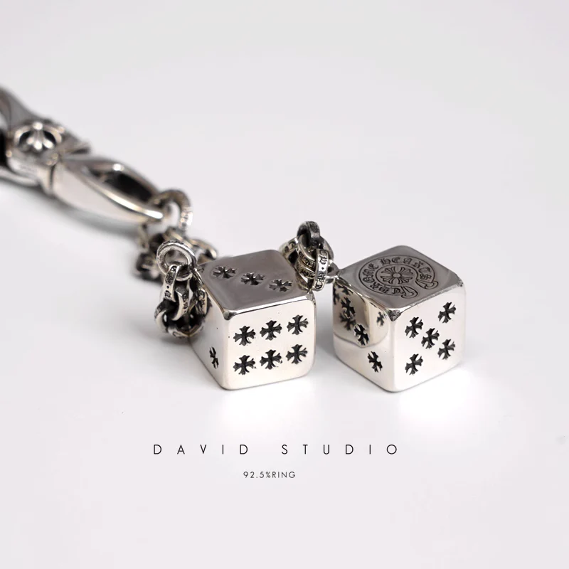 CHROME HEARTS DICE KEYCHAIN