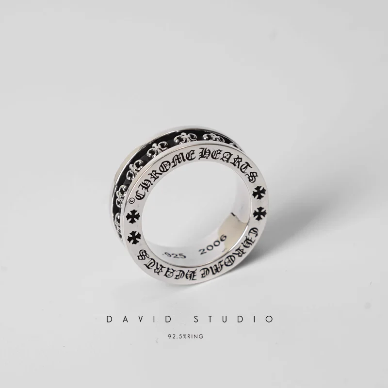 CHROME HEARTS SMALL BS FLEUR RING