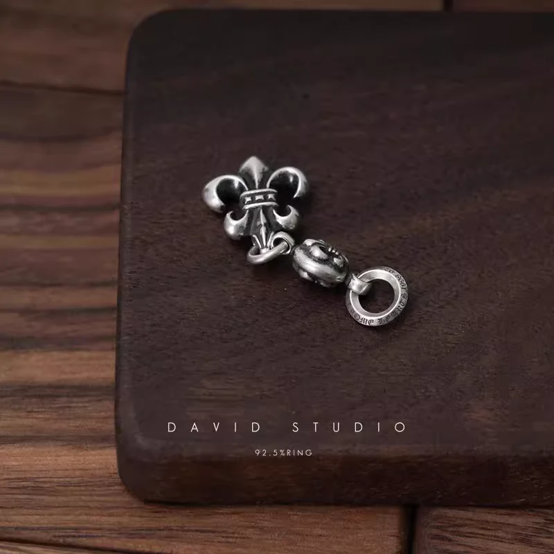 CHROME HEARTS BS FLEUR ONE BALL CHARM