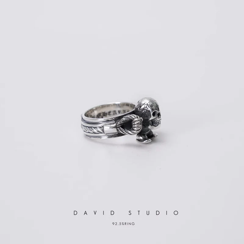 CHROME HEARTS FOTI HARRIS CABLE RING