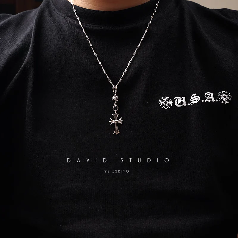 CROSS BALL PENDANT – TWIST CHAIN