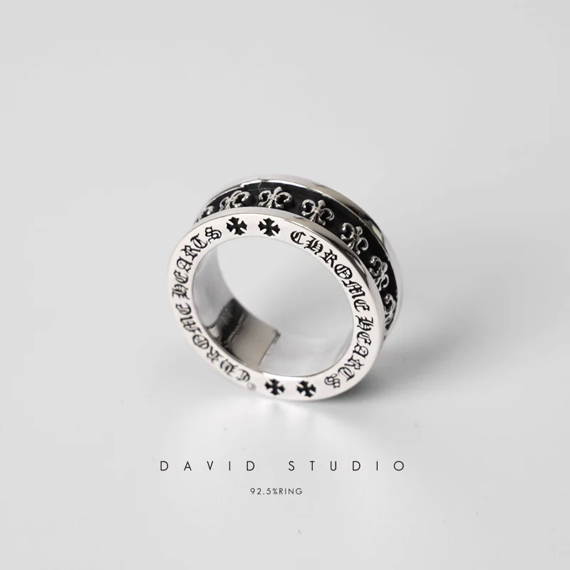 CHROME HEARTS SMALL BS FLEUR RING
