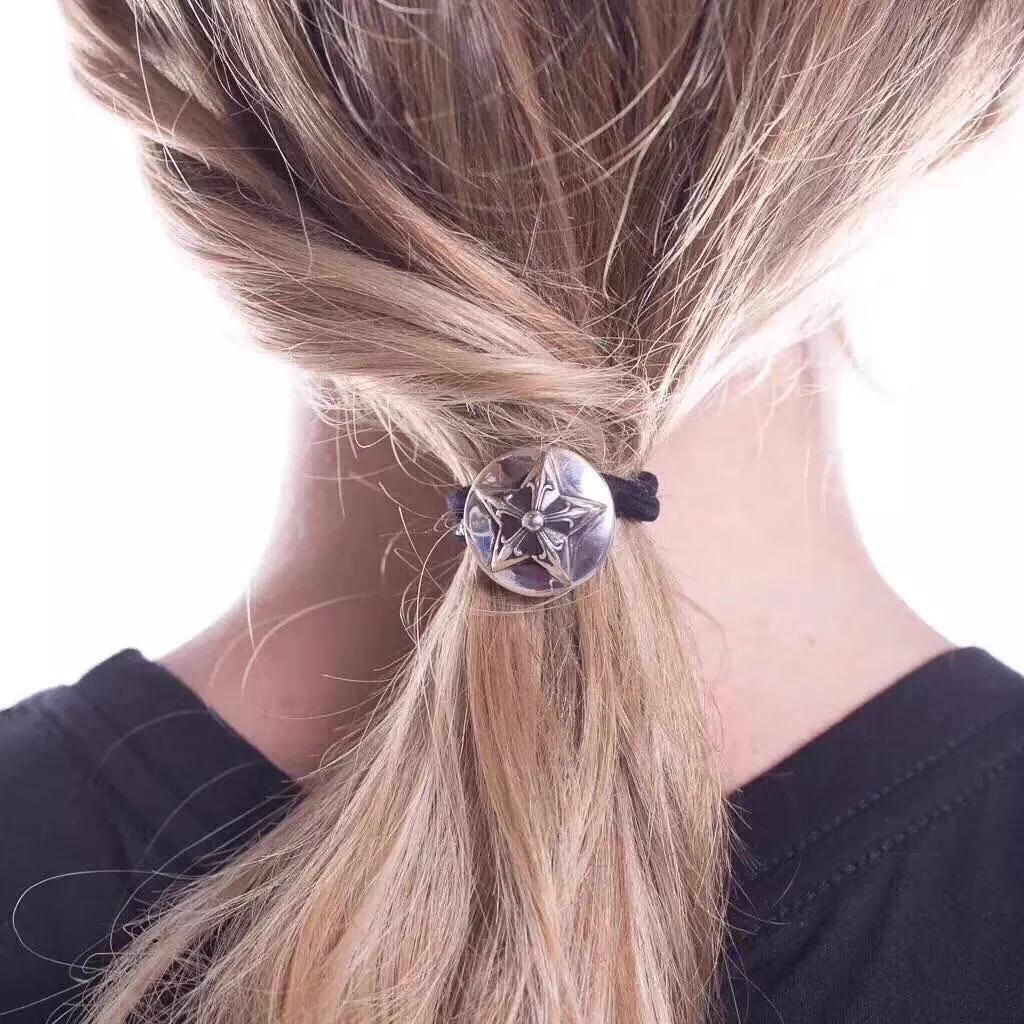 CHROME HEARTS STAR HAIR TIE