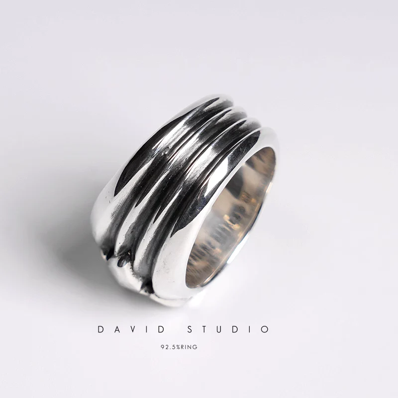 CHROME HEARTS BIG FLEUR TAIL RING