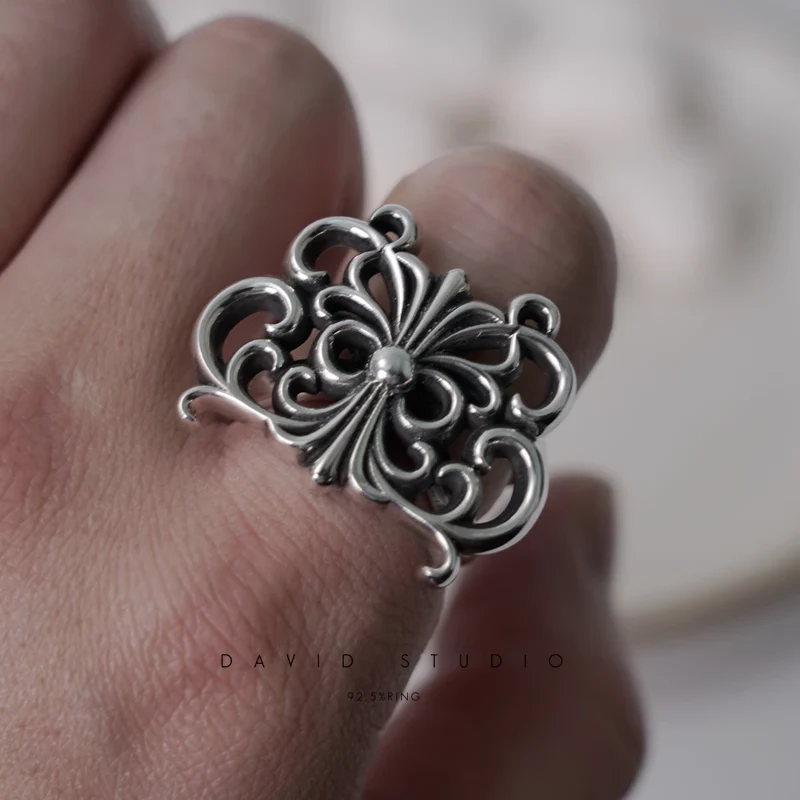 CHROME HEARTS BABYFAT BUTTERFLY RING