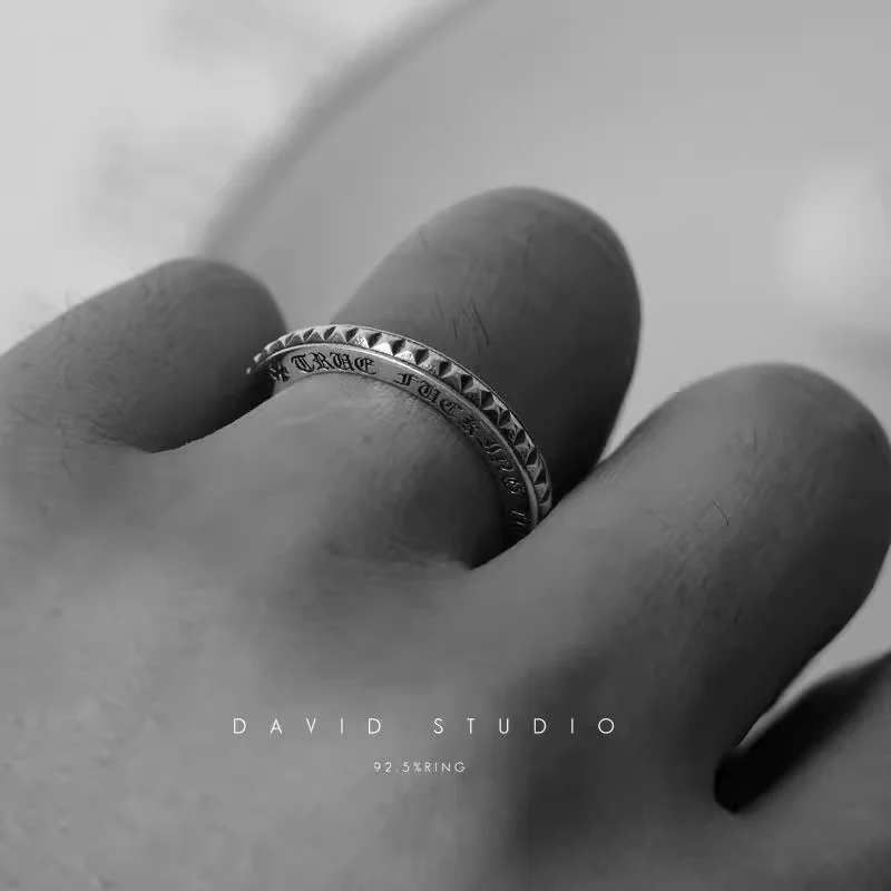 CHROME HEARTS TRUE FUCKING PUNK JUBI RING
