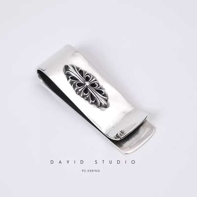 CHROME HEARTS FLORAL MONEY CLIP