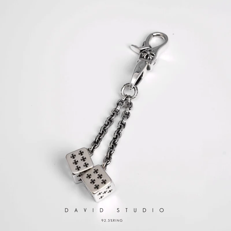 CHROME HEARTS DICE KEYCHAIN