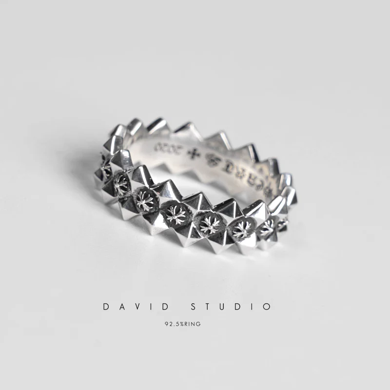 CHROME HEARTS CH PLUS RAGGED EDGE RING