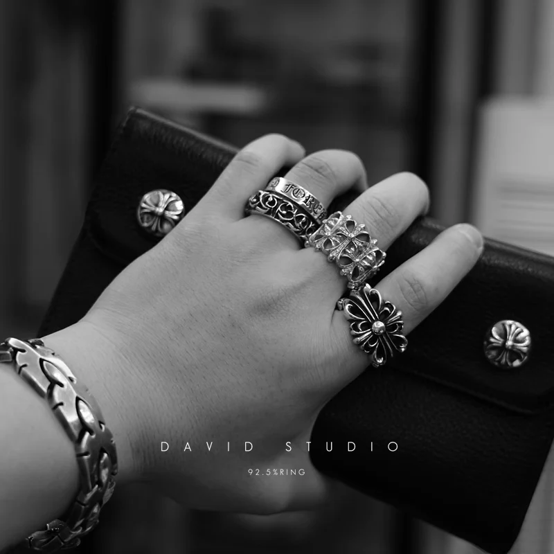 CHROME HEARTS ETERNITY VINE RING