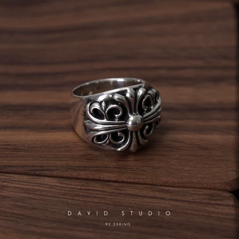 CHROME HEARTS KEEPER RING
