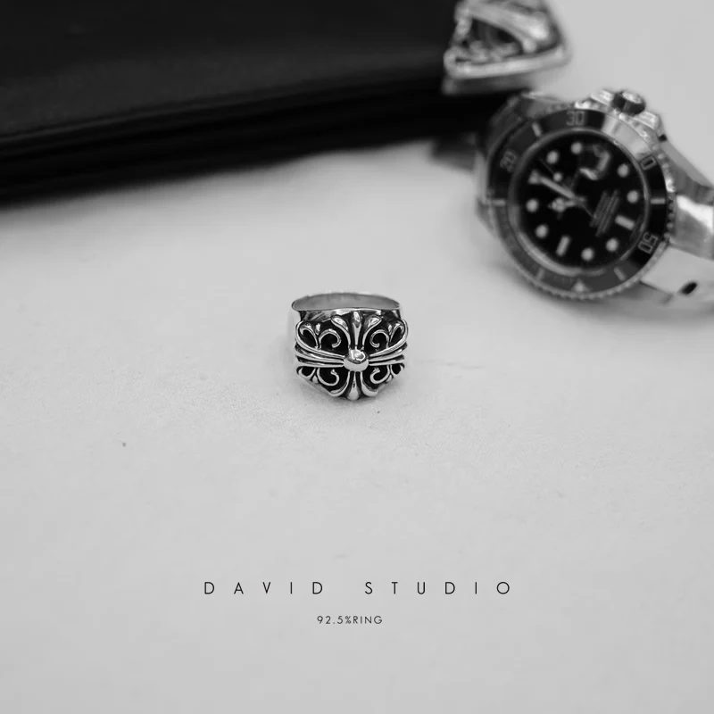 CHROME HEARTS KEEPER RING
