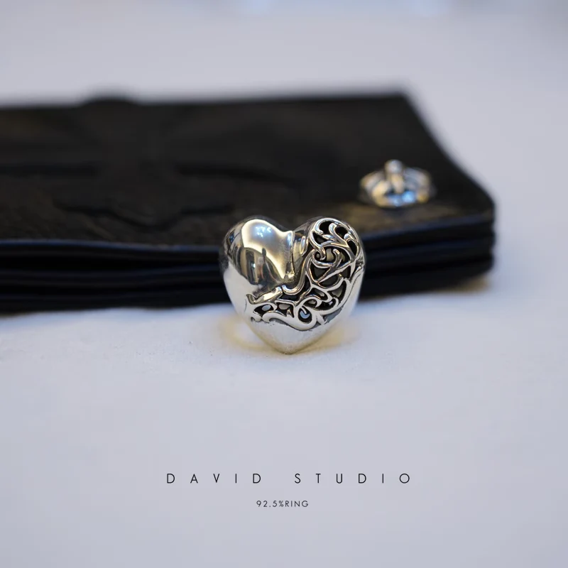 CHROME HEARTS HEART RING