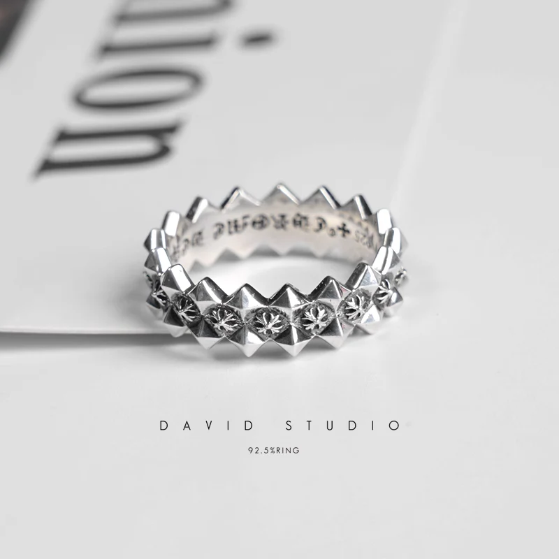CHROME HEARTS CH PLUS RAGGED EDGE RING