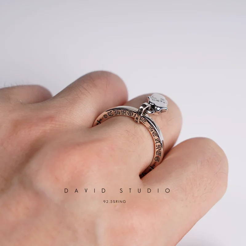 CHROME HEARTS ROLLING STONES TONGUE NTFL RING