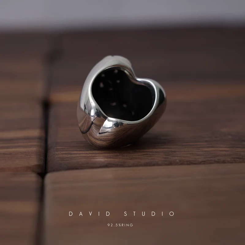 CHROME HEARTS HEART RING