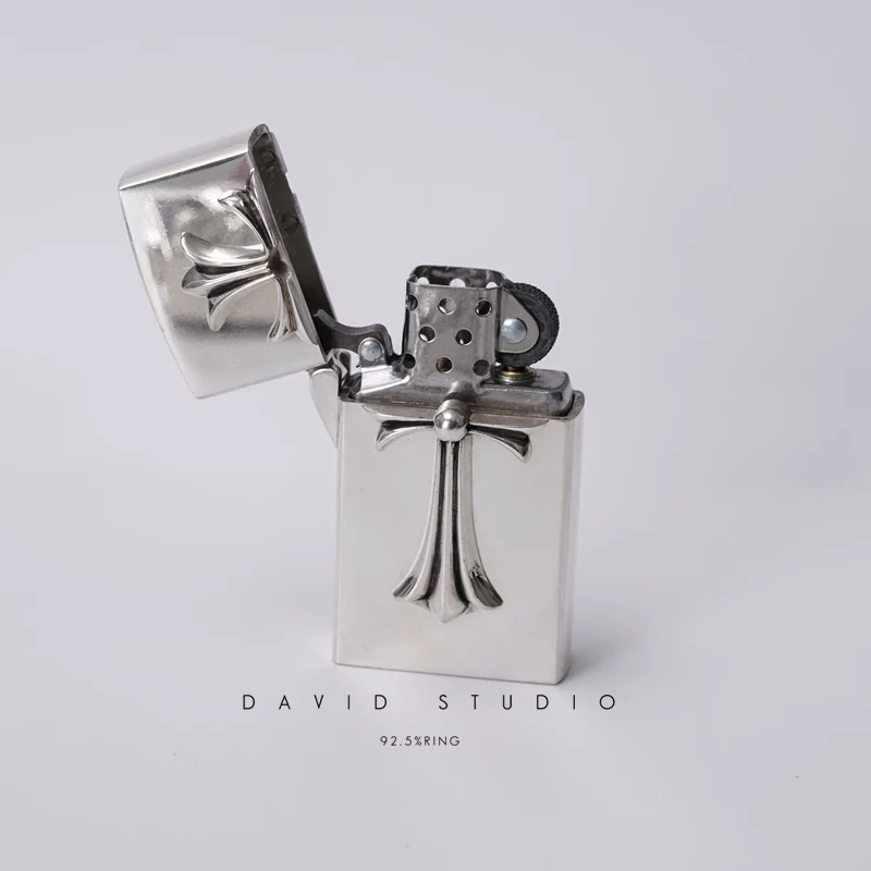 CHROME HEARTS DUBBLE CROSS ZIPPO LIGHTER