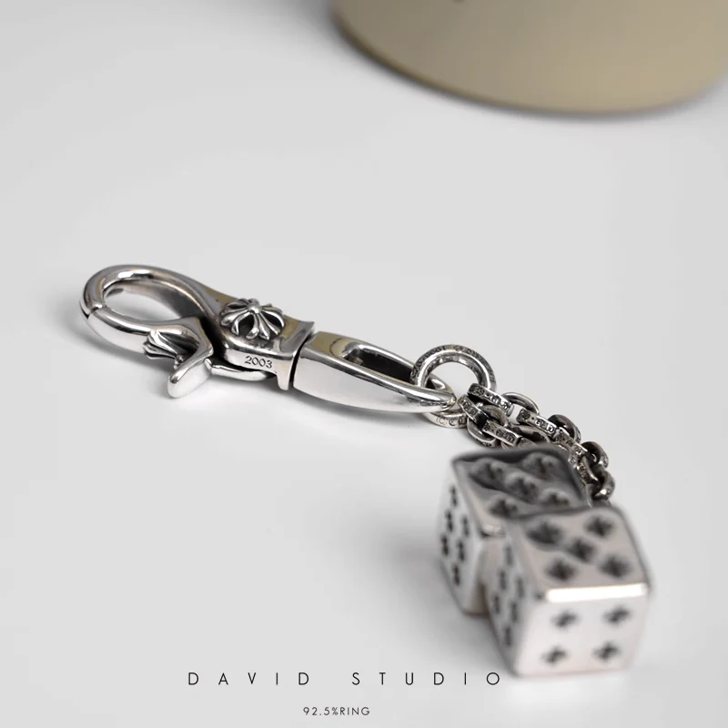 CHROME HEARTS DICE KEYCHAIN