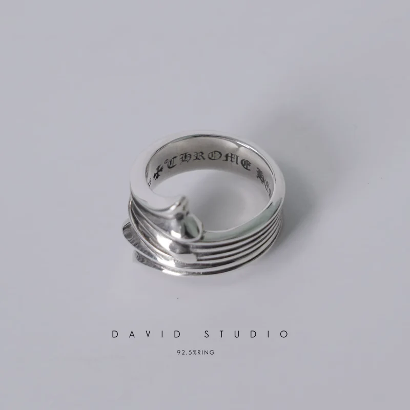 CHROME HEARTS 720 CROSS TAIL RING