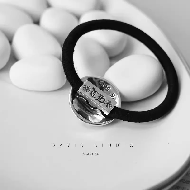 CHROME HEARTS CROSS BALL HAIR TIE
