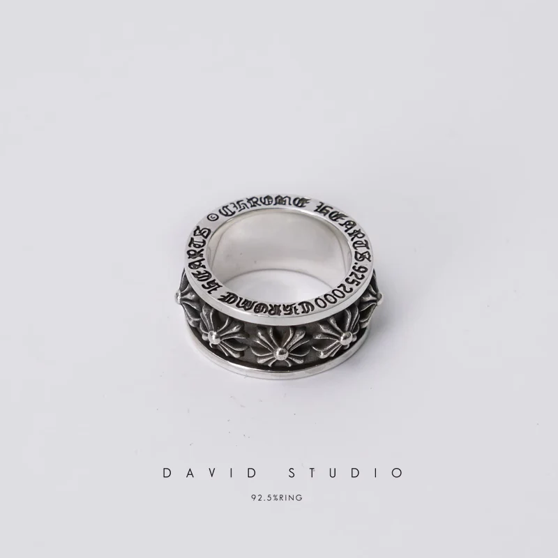 CHROME HEARTS CHX SPINNER RING