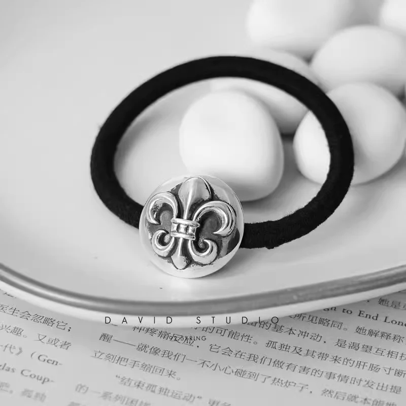 CHROME HEARTS BS FLEUR HAIR TIE