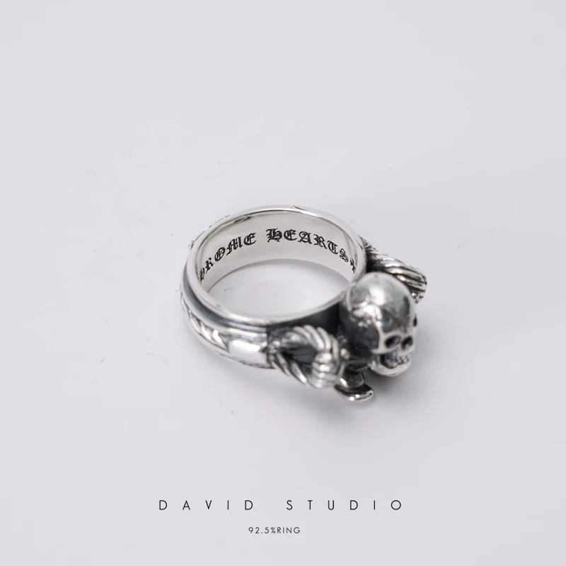 CHROME HEARTS FOTI HARRIS CABLE RING
