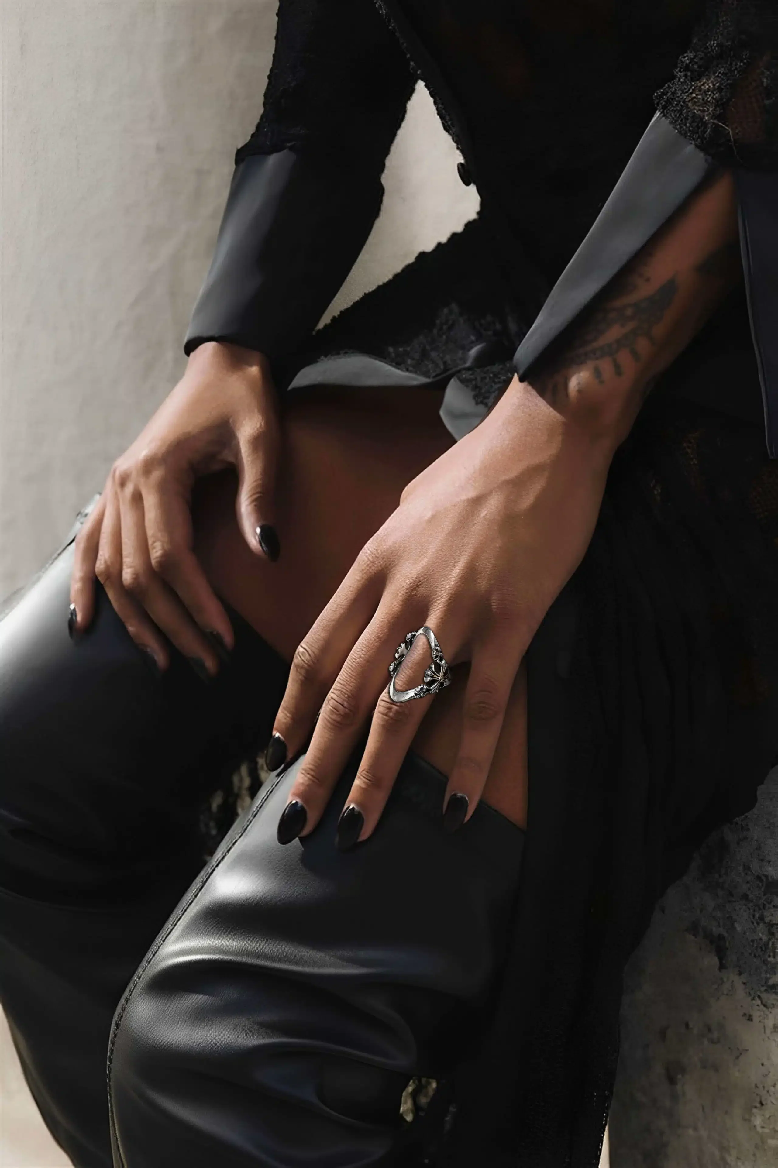 CHROME HEARTS CH PLUS EXPOSED RING