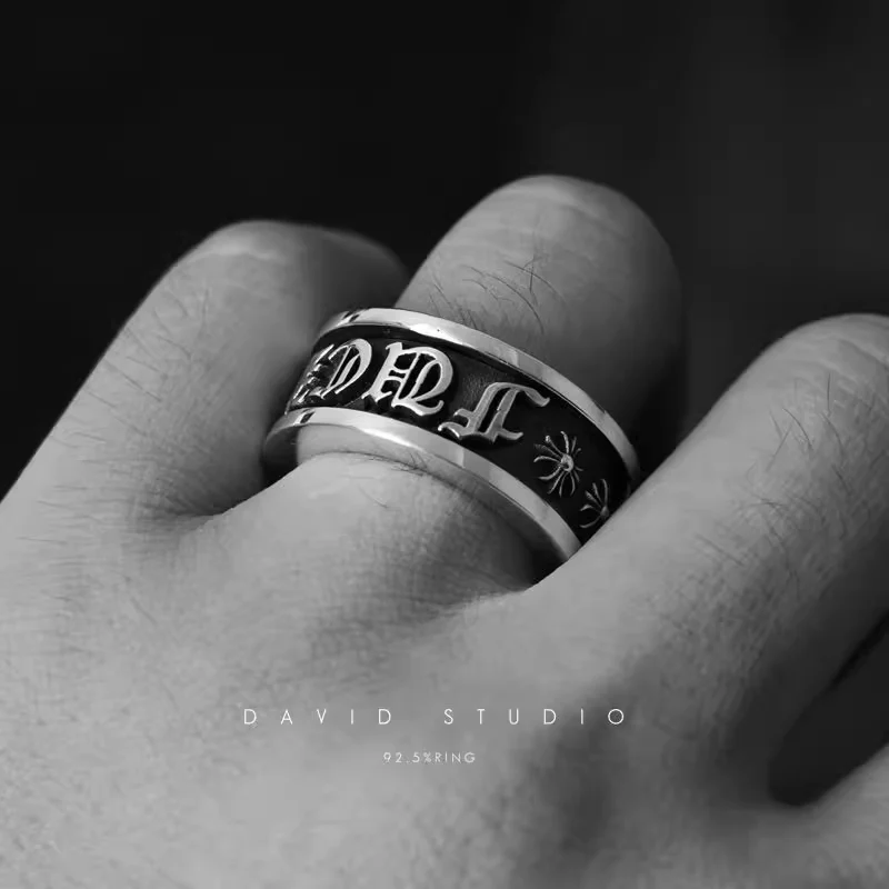 CHROME HEARTS FUCK YOU SPINNER RING