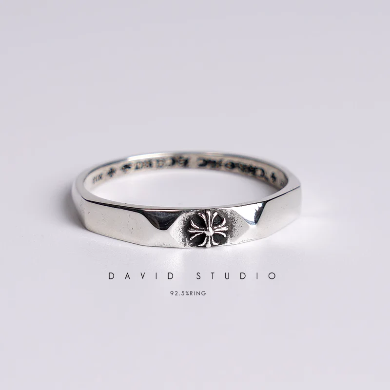 CHROME HEARTS BUBBLE GUM PYRAMID CH PLUS RING