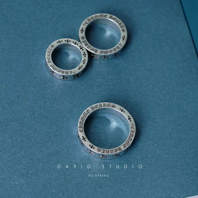 6MM CHROME HEARTS FOREVER RING – SPACER