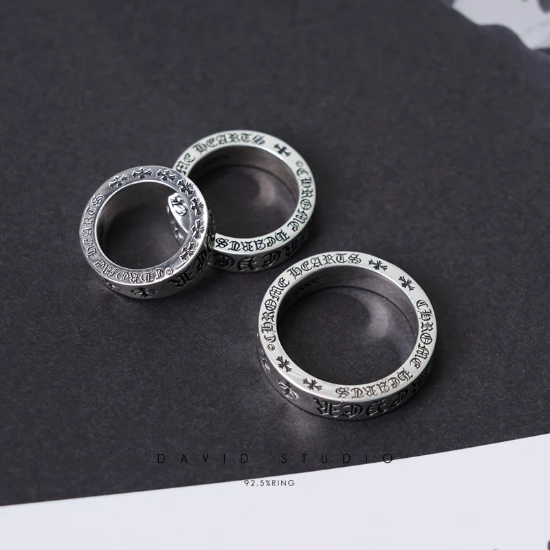 6MM CHROME HEARTS FOREVER RING – SPACER