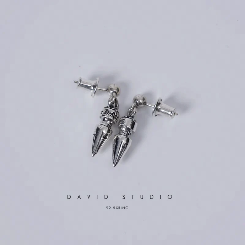 CHROME HEARTS SPIKE EARRING