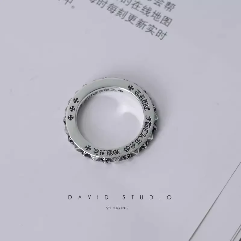 CHROME HEARTS TRUE FUCKING PUNK RING
