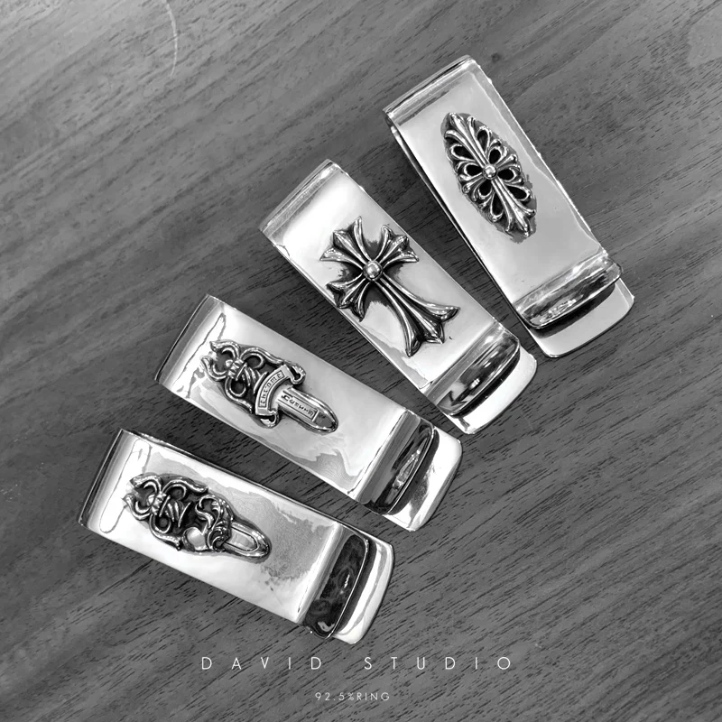 CHROME HEARTS FLORAL MONEY CLIP