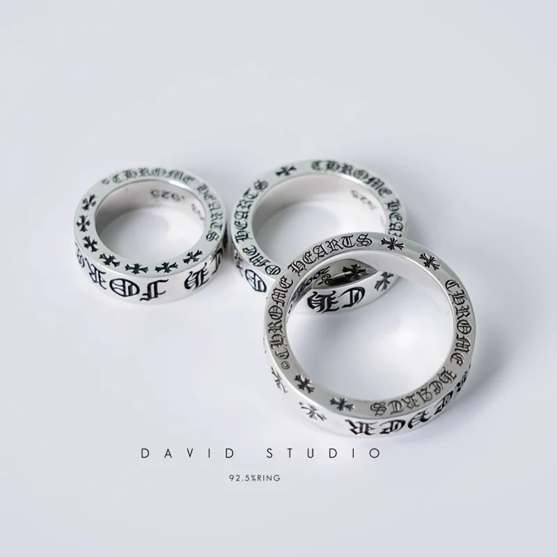 6MM CHROME HEARTS FOREVER RING – SPACER