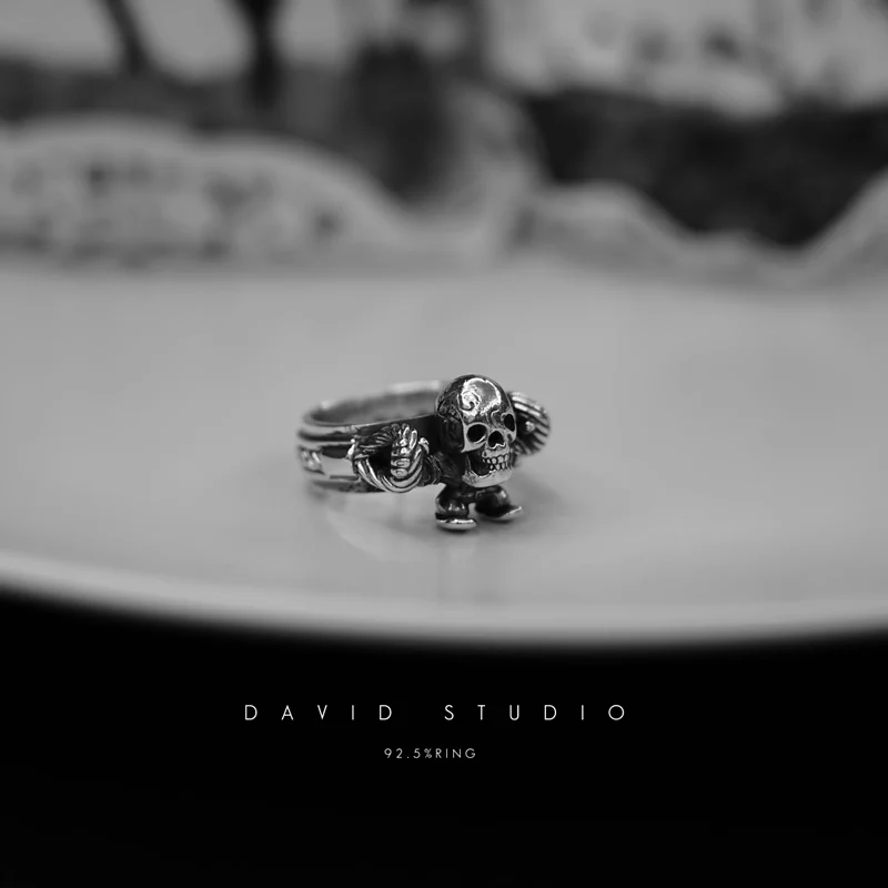 CHROME HEARTS FOTI HARRIS CABLE RING