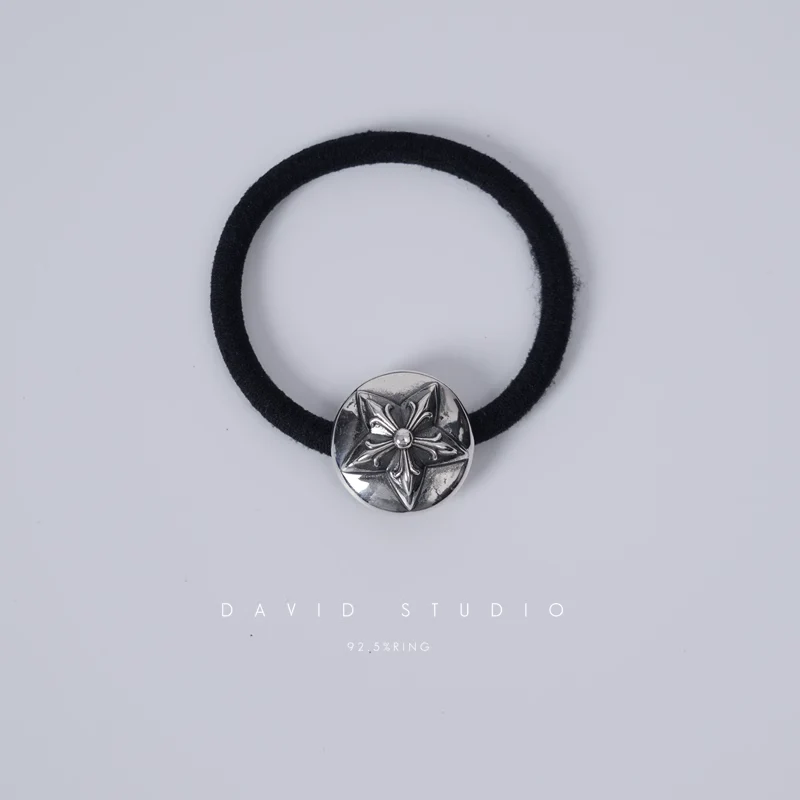CHROME HEARTS STAR HAIR TIE