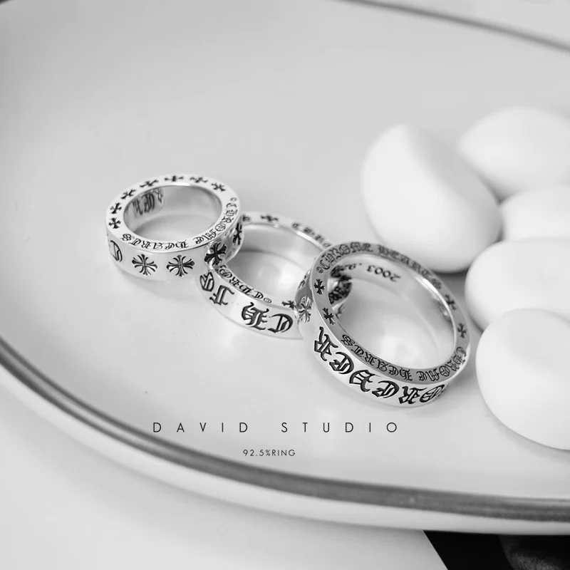 6MM CHROME HEARTS FOREVER RING – SPACER