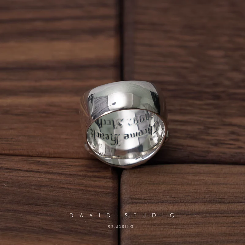 CHROME HEARTS KEEPER RING