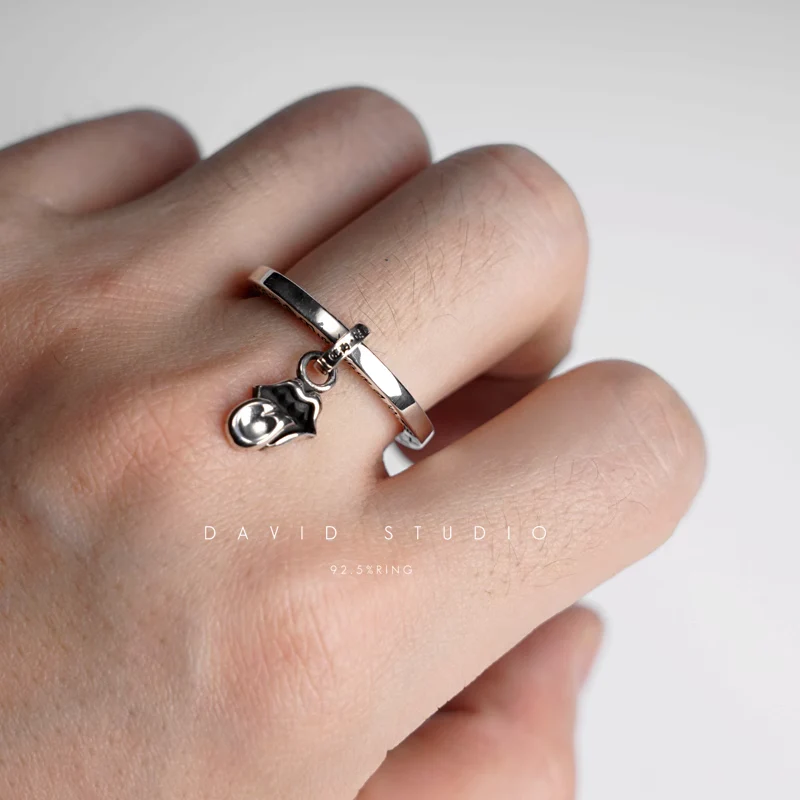 CHROME HEARTS ROLLING STONES TONGUE NTFL RING