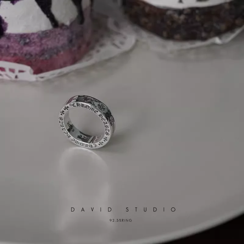 CHROME HEARTS DAGGER SPACER RING – 6MM